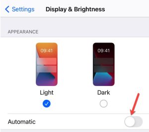 How to Schedule Dark Mode For iPhone