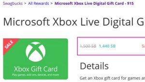 xbox live giftcard