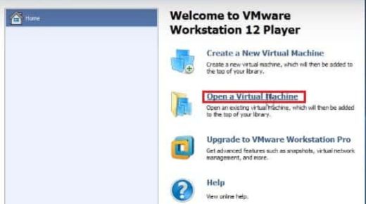 Launch VMWare