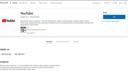 Youtube app windows 11