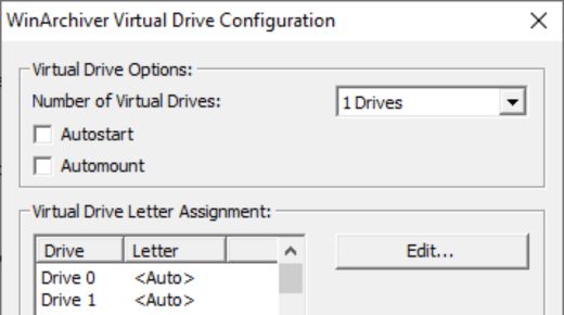 WinArchiver Virtual Drive ISO Mounter for Windows