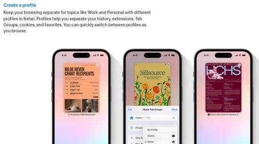 iOS 17 Safari: Multiple Profiles for Organized Browsing