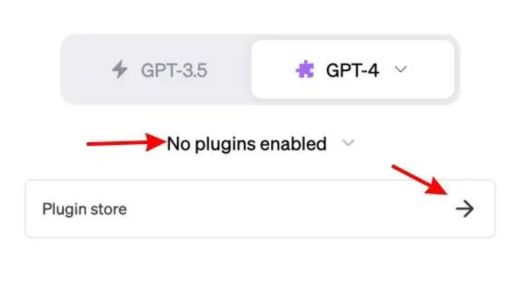 No plugins enabled ChatGPT
