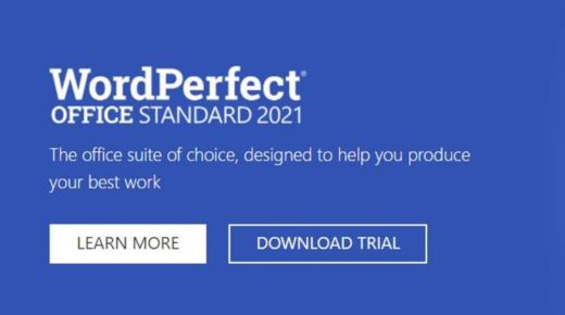 WordPerfect: A Feature-Rich Paid Option with a Free Trial