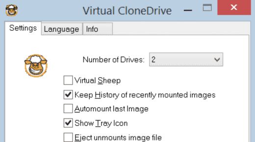 Virtual CloneDrive ISO Mounter for Windows